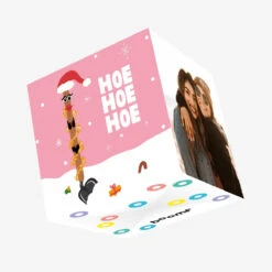 Garden Hoe Hoe Hoe Christmas Confetti-exploding Greetings Card