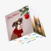 Merry Christmas Boxer And Bauble Confetti-exploding Greetings Card -Merry Moments 09a1fa17dc625f1ff6715227f0cc0955