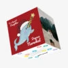 Christmas Joyeux Narwhal Daughter Confetti-exploding Greetings Card -Merry Moments 0ac5fe94a72d204520e8db317a37ab53