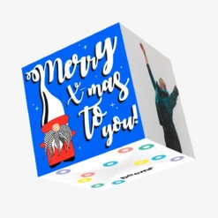 Merry Christmas To You Gonk Confetti-exploding Greetings Card