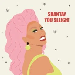Shantay You Sleigh RuPaul Christmas Confetti-exploding Greetings Card 5 Shantay You Sleigh RuPaul Christmas Confetti-exploding Greetings Card -Merry Moments 1 14a77464 7c55 4079 bae2 bef559488a82