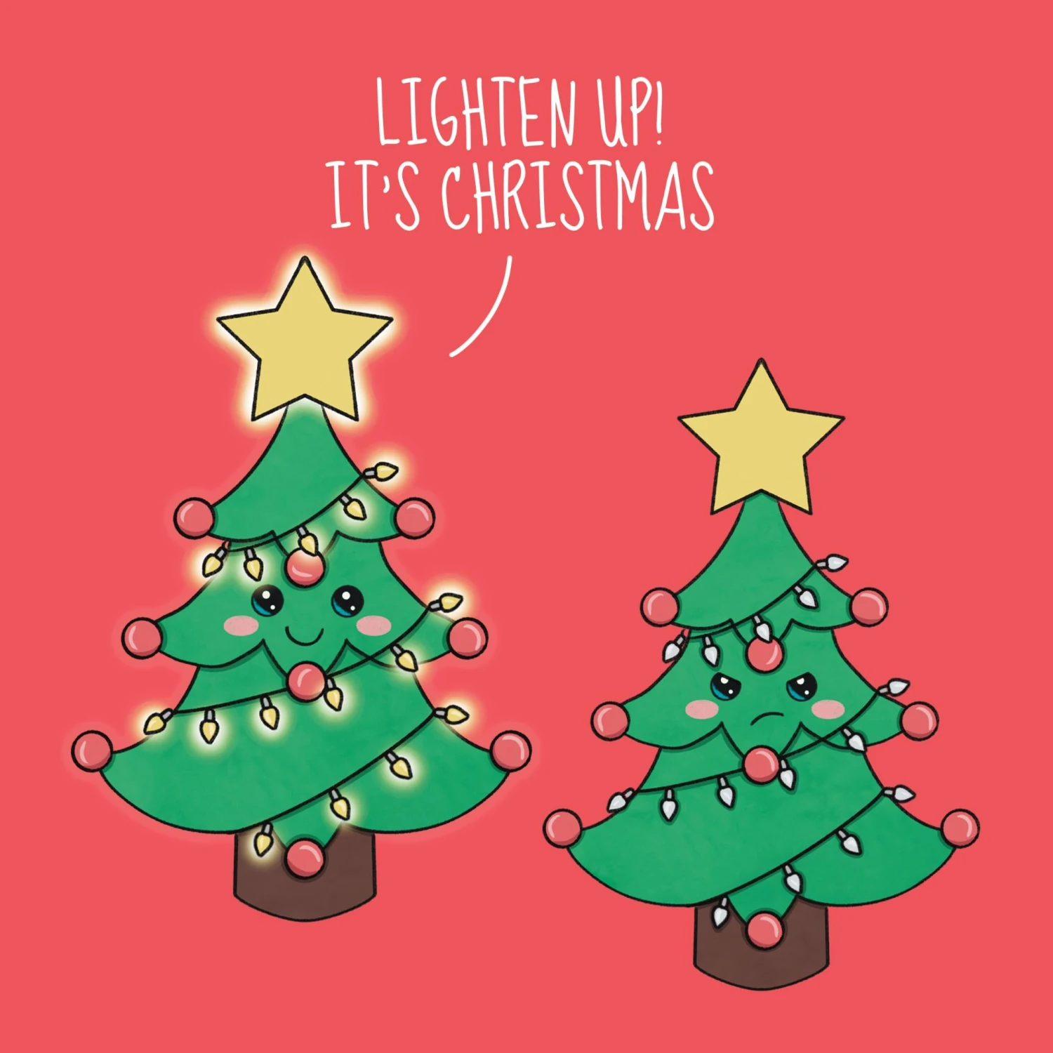 Lighten Up Christmas Confetti-exploding Greetings Card 4 Lighten Up Christmas Confetti-exploding Greetings Card - Image 2