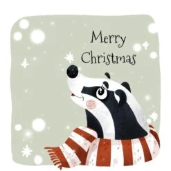 Merry Christmas Cute Badger Confetti-exploding Greetings Card 5 Merry Christmas Cute Badger Confetti-exploding Greetings Card -Merry Moments 1 1f2983b7 4c23 4c5d b21d 1ceeee011360