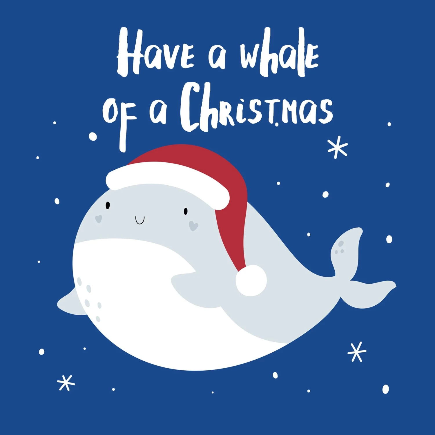Have A Whale Of A Christmas Confetti-exploding Greetings Card 4 Have A Whale Of A Christmas Confetti-exploding Greetings Card - Image 2