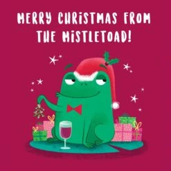 Funny Toad Christmas Confetti-exploding Greetings Card -Merry Moments 1 3577b918 316a 4920 8b5e fe2e02cdc4e4