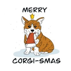 Merry Corgi-Smas Confetti-exploding Greetings Card -Merry Moments 1 3df5c5fa ae0a 4a67 80f3 cebabba7e196