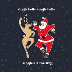 Single All The Wat Santa And Deer Dancing Christmas Confetti-exploding Greetings Card -Merry Moments 1 51c838e4 4ad5 453d 936b cb8558da5382