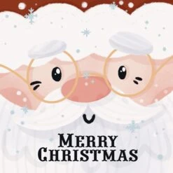 Merry Christmas Cute Santa Confetti-exploding Greetings Card -Merry Moments 1 56ef7138 527d 4520 8cd5 d246fa98a4da
