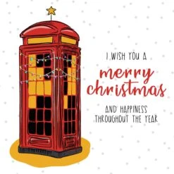 London Theme Merry Christmas Confetti-exploding Greetings Card -Merry Moments 1 618b4f77 fa50 4038 beee 3b3e7e391fb6