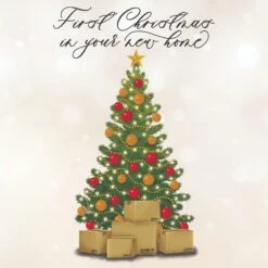 First Christmas New Home Confetti-exploding Greetings Card -Merry Moments 1 6353c5e0 bff3 41c2 be3b b4f173de0ea7