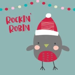 Rockin' Robin Christmas Confetti-exploding Greetings Card -Merry Moments 1 67834702 e1f7 42c8 8d38 517357ebe3e3