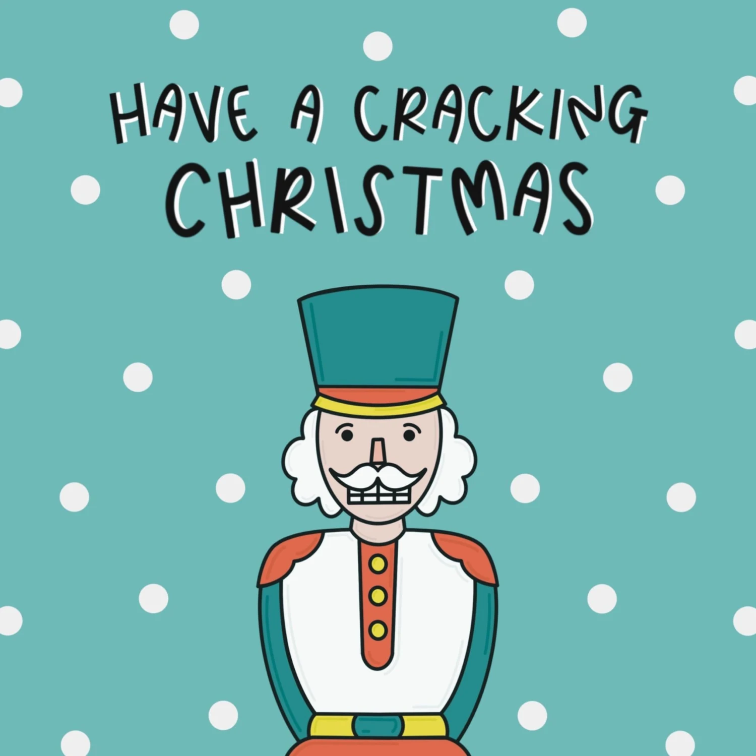 Cracking Christmas Nutcracker Confetti-exploding Greetings Card 4 Cracking Christmas Nutcracker Confetti-exploding Greetings Card - Image 2