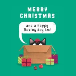 Funny Cat Boxing Day Christmas Confetti-exploding Greetings Card 5 Funny Cat Boxing Day Christmas Confetti-exploding Greetings Card -Merry Moments 1 7111145a c83d 49ad 8cf5 d628d77ed787
