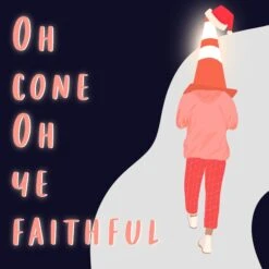 Oh Cone Oh Ye Faithful Confetti-exploding Greetings Card -Merry Moments 1 77c41854 8efb 4ed1 8938 b0aacc363655