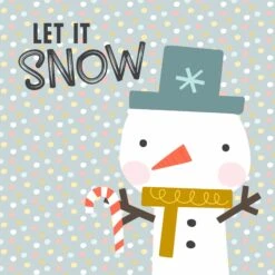Let It Snow Christmas Confetti-exploding Greetings Card -Merry Moments 1 827f298e 35ce 4b20 b626 7871d36bb994