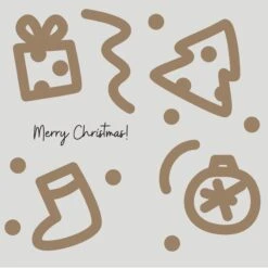 Merry Christmas Abstract Christmas Stuff Confetti-exploding Greetings Card -Merry Moments 1 828f0601 b4fa 4fdf 9bbe 8f67deb0024c