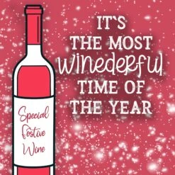 Most Winederful Time Of The Year Christmas Confetti-exploding Greetings Card -Merry Moments 1 87108cb9 23f7 43d1 8058 5e5293720016