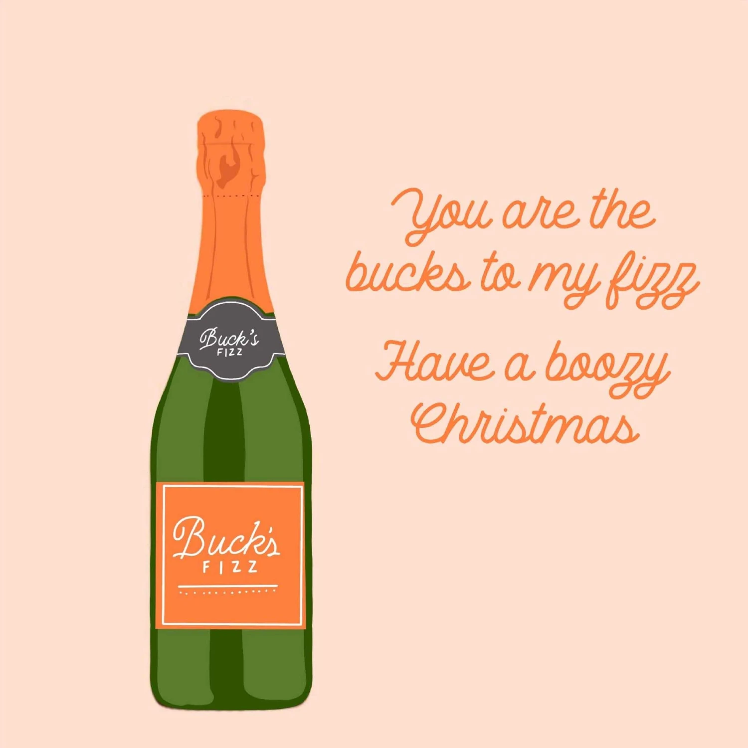 Bucks To My Fizz Christmas Confetti-exploding Greetings Card 4 Bucks To My Fizz Christmas Confetti-exploding Greetings Card - Image 2