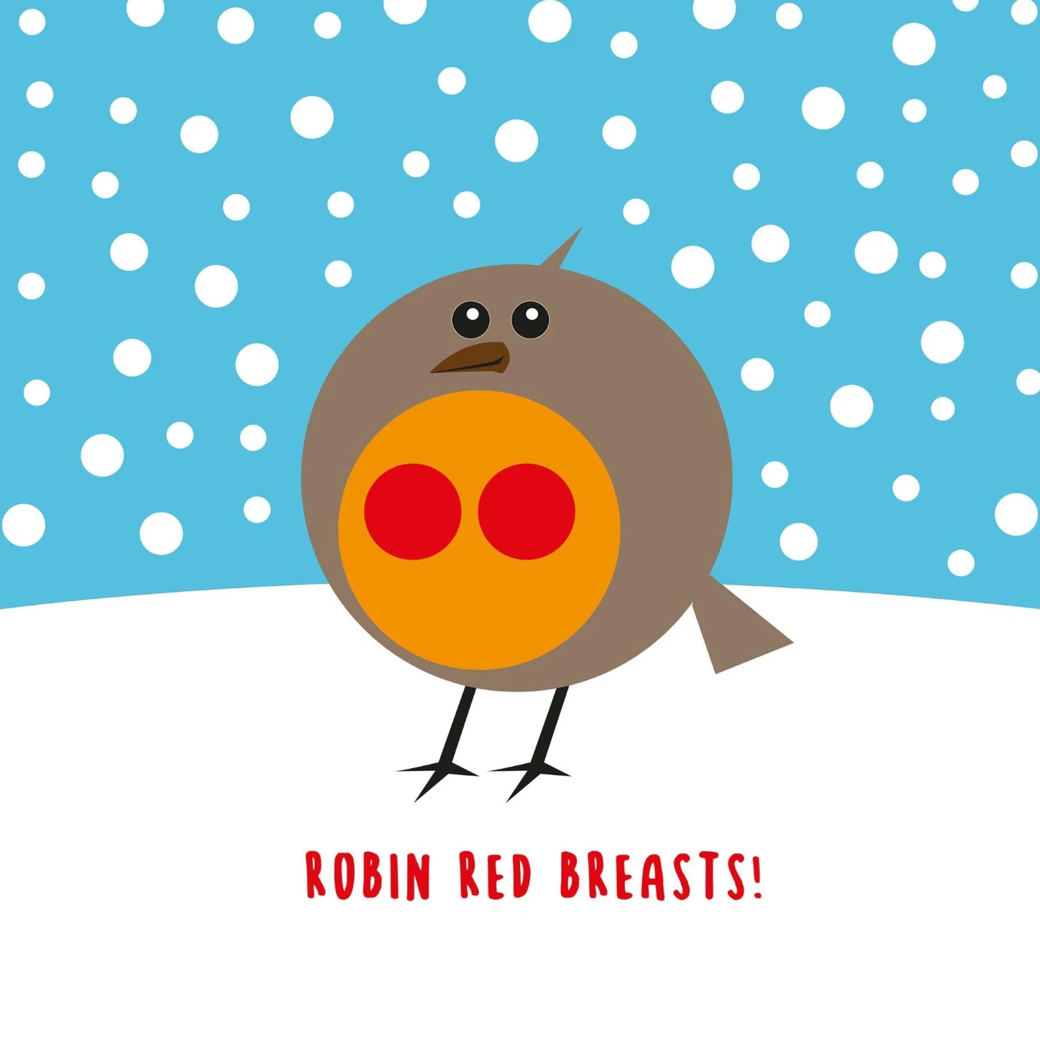 Robin Red Breasts Christmas Confetti-exploding Greetings Card 4 Robin Red Breasts Christmas Confetti-exploding Greetings Card - Image 2