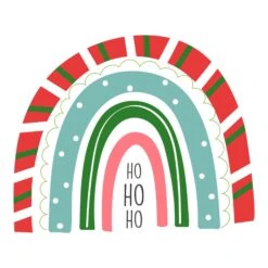 Red Rainbow Ho Ho Ho Christmas Confetti-exploding Greetings Card 5 Red Rainbow Ho Ho Ho Christmas Confetti-exploding Greetings Card -Merry Moments 1 a15d6220 186f 43af b8ee 9711f29a673d