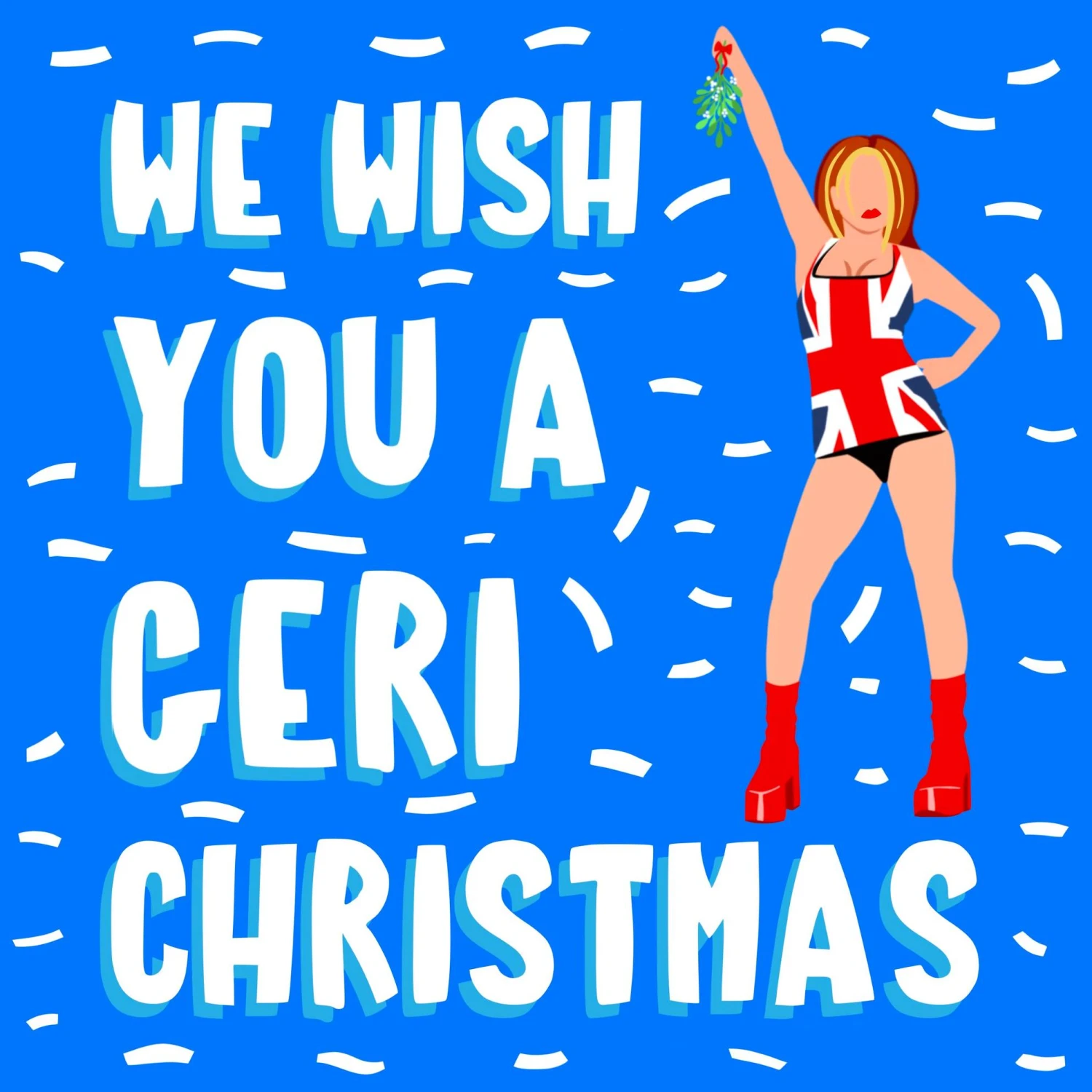 We Wish You A Geri Christmas Confetti-exploding Greetings Card 4 We Wish You A Geri Christmas Confetti-exploding Greetings Card - Image 2
