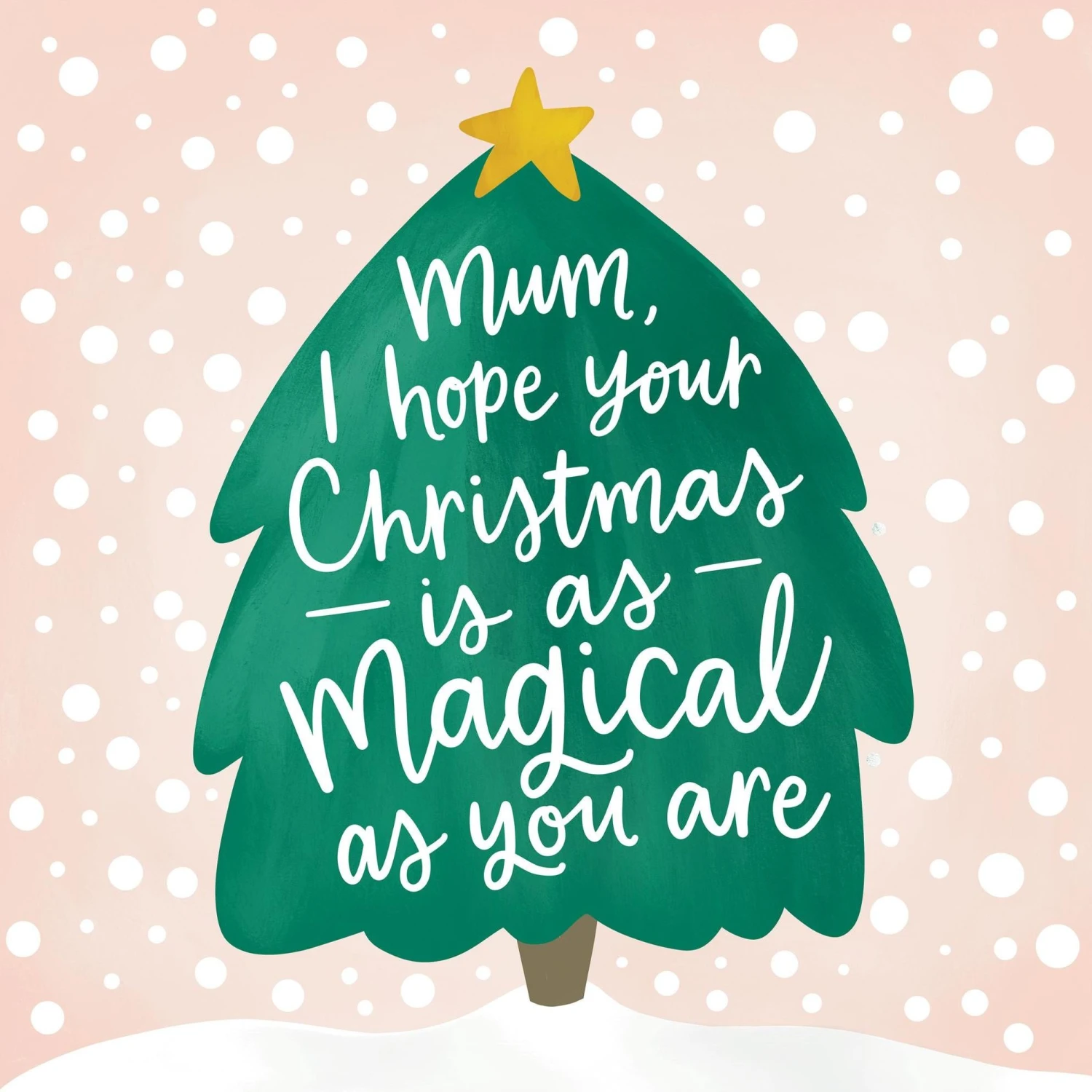Mum Christmas Tree Confetti-exploding Greetings Card 4 Mum Christmas Tree Confetti-exploding Greetings Card - Image 2