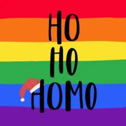 Ho Ho Homo LGBTQ Christmas Confetti-exploding Greetings Card -Merry Moments 1 b0511354 26d6 4a21 a1a6 20c403a83e3c