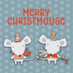 Merry Christmouse Confetti-exploding Greetings Card -Merry Moments 1 b10108ee f93e 410e 88ff 3375cb4e3f04