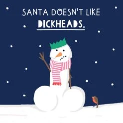 Santa Doesn't Like Dickheads Christmas Confetti-exploding Greetings Card -Merry Moments 1 bada9896 6dc3 4aa9 9ec8 263aeb194fce