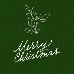 Merry Christmas Minimalist Mistletoe Green Theme Confetti-exploding Greetings Card -Merry Moments 1 bb733fa8 340c 4edc a55c a60097f7a187