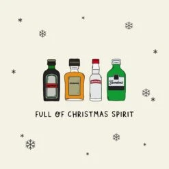 Full Of Christmas Spirit Confetti-exploding Greetings Card -Merry Moments 1 bd8bc663 8385 4b5a 8d51 f0a73f6906bb