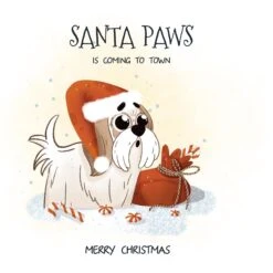 Santa Paws Is Coming To Town Cute Shih-Tzu Christmas Confetti-exploding Greetings Card -Merry Moments 1 c2ff4b53 96b2 41bb 98b1 c57f63fae2d8