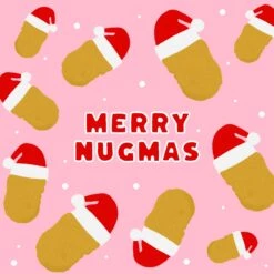 Merry Nugmas Confetti-exploding Greetings Card -Merry Moments 1 c57d242a 2046 4bd8 9ee1 855335c442f7