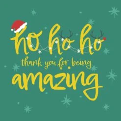 Ho-Ho-Ho Thank You For Being Amazing Christmas Confetti-exploding Greetings Card -Merry Moments 1 c70742e2 ea39 4749 8224 a5bec53a3ced