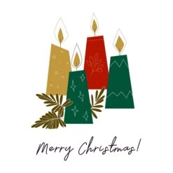 Merry Christmas Abstract Candles Confetti-exploding Greetings Card -Merry Moments 1 cf8c6b1e 0126 420e a5b9 6ad8afe0f372