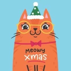 Meowy Christmas Ginger Cat Confetti-exploding Greetings Card -Merry Moments 1 e35d2a3f a0d9 4402 84fb 8f0eb58d18c7