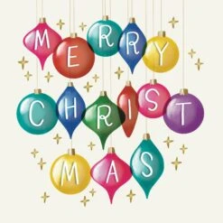 Merry Christmas Baubles Confetti-exploding Greetings Card -Merry Moments 1 e6659e7e 9631 47f5 9086 10a91a201823
