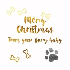 Merry Christmas From Your Purry Baby Paw Print Confetti-exploding Greetings Card 5 Merry Christmas From Your Purry Baby Paw Print Confetti-exploding Greetings Card -Merry Moments 1 e67a2a7c 91e8 4cac a335 8f41ceda3f96