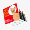 Merry Christmas Hope You're Feeling Better Soon Funny Chihuahua Confetti-exploding Greetings Card -Merry Moments 222f71764103f51c4c614f099b1c166d