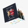 Single All The Wat Santa And Deer Dancing Christmas Confetti-exploding Greetings Card -Merry Moments 22ee329b70d90f4ec89895b4d1766210