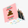 Cute Chocolate Pudding Christmas Confetti-exploding Greetings Card 2 Cute Chocolate Pudding Christmas Confetti-exploding Greetings Card -Merry Moments 240f5fa93ebe547b0c2ec68476759f8c