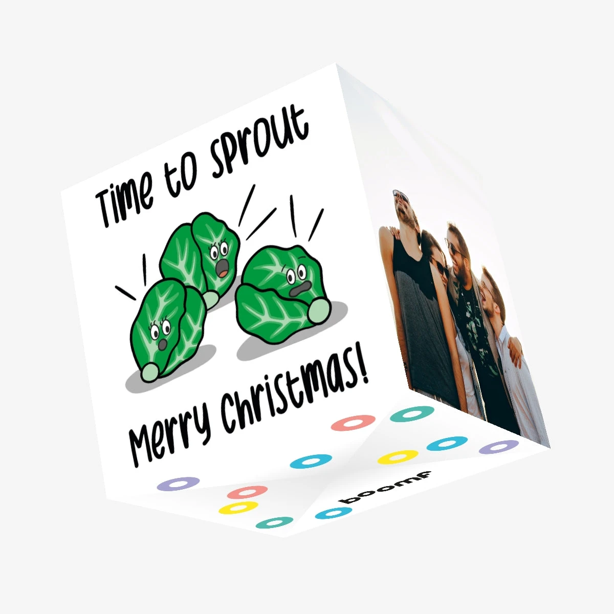 Time To Sprout Confetti-exploding Greetings Card 3 Time To Sprout Confetti-exploding Greetings Card