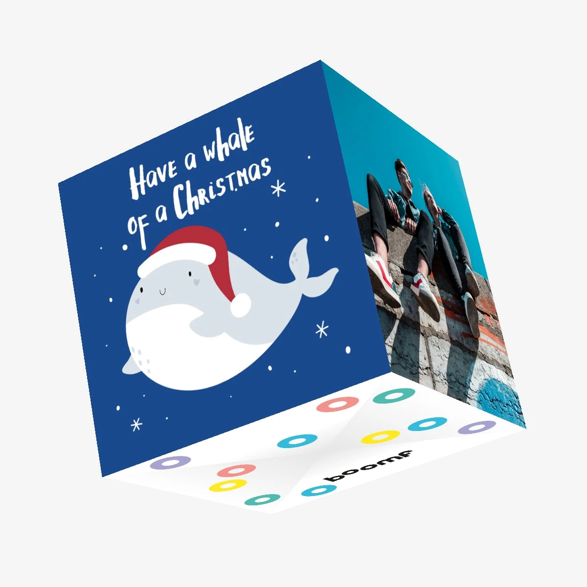 Have A Whale Of A Christmas Confetti-exploding Greetings Card 3 Have A Whale Of A Christmas Confetti-exploding Greetings Card