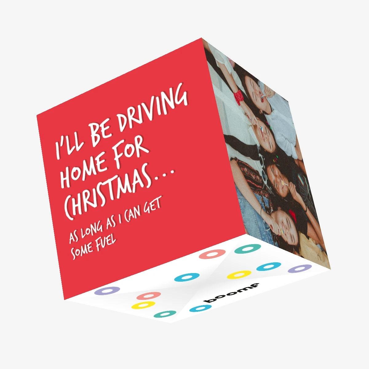 Driving Home For Christmas Confetti-exploding Greetings Card 3 Driving Home For Christmas Confetti-exploding Greetings Card