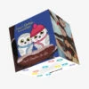 Christmas Owls Son And Daughter-In-Law Confetti-exploding Greetings Card -Merry Moments 3c71fb1c63df26279d8745e19e8035fa
