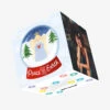 Peace On Earth Angel Christmas Snowball Confetti-exploding Greetings Card -Merry Moments 47c92e72c1f2b501830cb86c5a6b267f