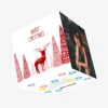 Merry Christmas Nordic Red Stag Confetti-exploding Greetings Card 2 Merry Christmas Nordic Red Stag Confetti-exploding Greetings Card -Merry Moments 4b7db982bde0b6df643886996662a5e6