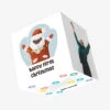Cute Black Santa Happy 1st Christmas Confetti-exploding Greetings Card -Merry Moments 4ba6c9e602ecf4a0998d76526639cf95