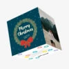 Merry Christmas Wreath Confetti-exploding Greetings Card 2 Merry Christmas Wreath Confetti-exploding Greetings Card -Merry Moments 4bfa99d7c60d4238d2c03073f93128c2