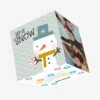 Let It Snow Christmas Confetti-exploding Greetings Card -Merry Moments 525fc0adca9fad30934d947c5bedc345